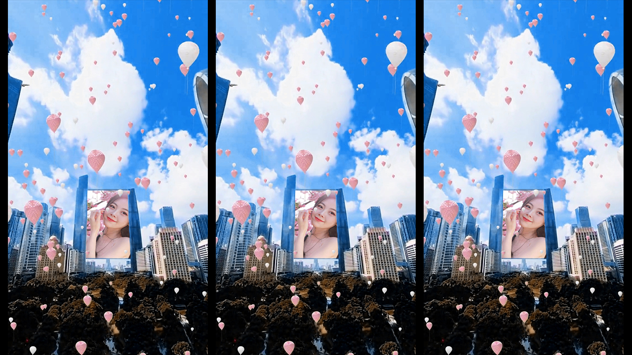 224气球高楼表白